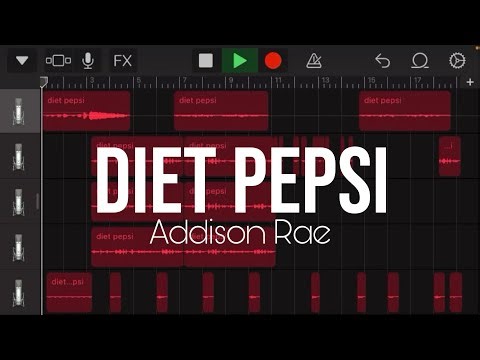 Addison Rae - Diet Pepsi (harmony tutorial)