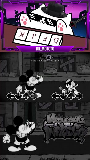 Unknown Suffering FNF Mod Featuring Mickey Mouse