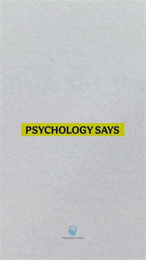 Psychology says... The human mind is full of fascinating mysteries - from how we remember pain more than praise, to how subtle instincts shape attraction and connection. Every little behavior hides a deeper meaning that reveals how complex we truly are. Whether it's how our brain holds on to negativity or how intelligence can sometimes make relationships trickier, these facts remind us that psychology isn't just science - it's the story of who we are and why we do what we do. Which fact surprise