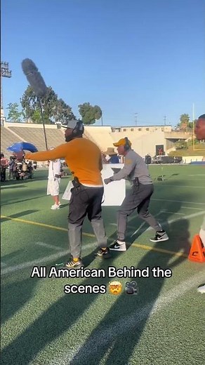 All American behind the scenes 🔥 best show on TV 👀💯 #fyp #foryou #bts #allanerican #allamericancw