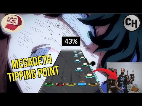 Megadeth - Tipping Point [Clone Hero] (Expert #riffmaster ⭐) 🎸 #bokunohero