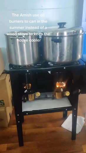 9.2K views · 24 reactions | The Amish use these oil burners in the summer so their houses don’t get as hot. #examishgirl #amish #amishstripper #amishwomen #amishbooks #amishlife #booknow #bookrecommendations #books | AmishInspiration | Facebook