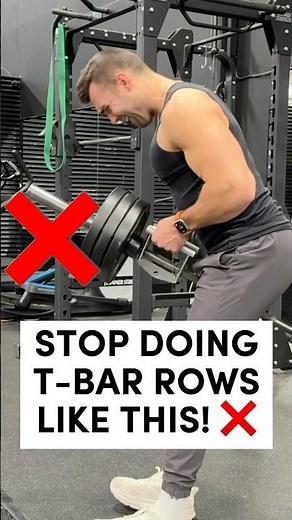 How to PROPERLY T-Bar Row For Muscle Gain #backworkout #fitnessjourney #gymmotivation