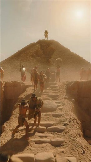 How pyramids Were Built #giza #pyramids #ancient #khufu #pharaoh
