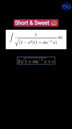 An Easy Integral Involving Inverse Trigonometry Function 🔥 Cracked! ❤️ | #maths #ITF #calculus #gcse