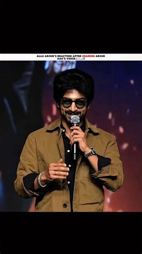 Arjun das voice reaction😱📈ll#shorts #youtubeshorts #arjundass #alluarjun #voice #reaction #trisha