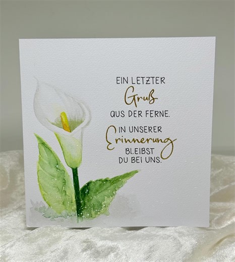 Handwritten Sympathy Card – Personal Condolence Card | Handmade With a Mourning Message - Etsy Canada