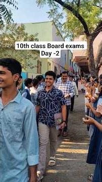 10th class Board exams Day -2📝😊#trending #10thclass #10thboard #exam #10thboardexam #ap10thexams