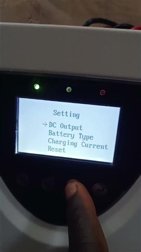 how to choose your battery type on the mppt charge controller