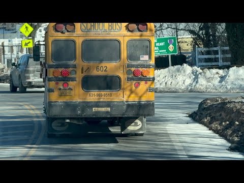 2020 Blue Bird Vision #593 Ride along from the Highschool