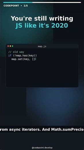 You're Still Writing JS Like It's 2020 😳 #shorts #codingtutorial #fullstackdevelopment #javascript