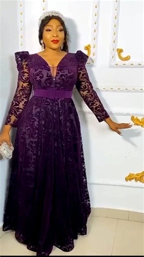 Gorgeous Purple Color Plus-size Evening Dress - Etsy