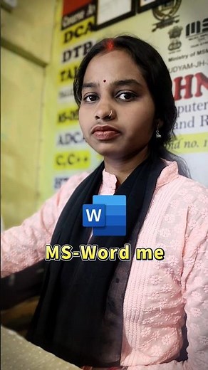 ms word me english to hindi #computer #msword