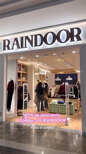 Raindoor: 20% Descuento con Código Juli Rendón