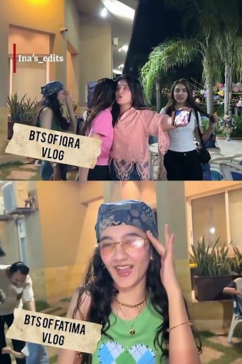 Iqra Fatima vlog BTS #iqraakanwal #fatimafaisal #sistrology