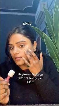 Beginners friendly Makeup Guide for Brown women.#brownskin #browngirl #makeup #brownskin