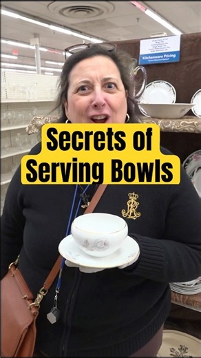 Secrets of Serving Bowls - Thrift Shopping with Dr. Lori