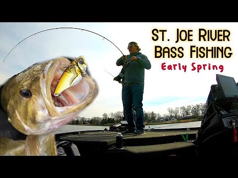 St. Joe River BASS FISHING (Six Span Elkhart 2021)