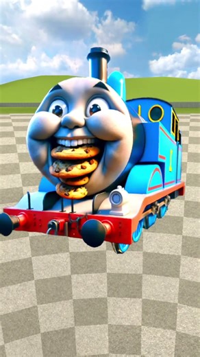 ALL SIZE THOMAS THE TANK ENGINE TRAIN FOOD NEXTBOT FAMILY FUNNEL Garry's Mod