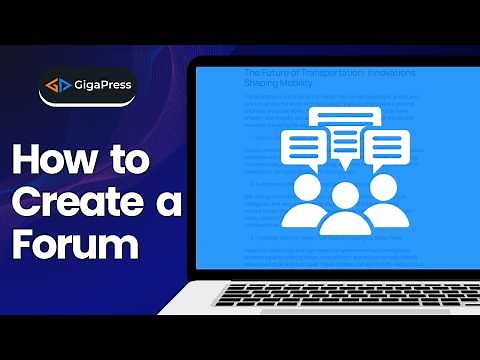 How to Create a Forum with WordPress