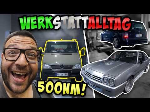 VERRÜCKTER DIESEL SPRINTER! | 4x Manta KULT | WERKSTATTALLTAG