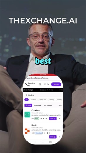 Stop using google - Visit thexchange.ai #ai #startup #tech #aitools #chatgpt