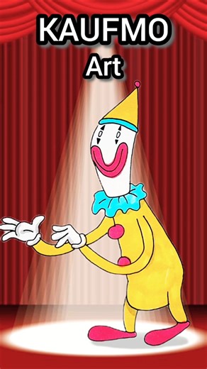 How to draw KAYFMO 🤡 from TADC/The Amazing Digital Circus #drawing #shorts #art #KAUFMO #tadc