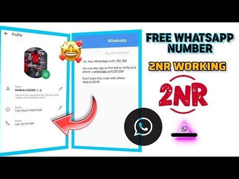 HOW TO GET FREE FAKE NUMBERS FOR WHATSAPP | FAKE NUMBER | 2NR WORKING TRICK | DARK LEGEND