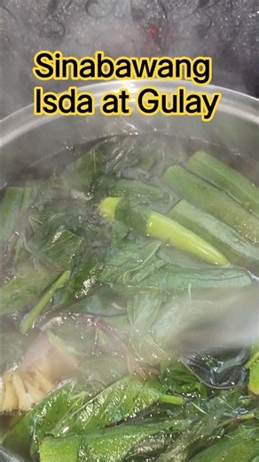 Mixed Vegetables Soup with Fish #satisfyingvideos #healthyfoood #pinoyfood