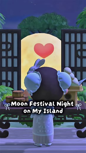 Cozy Moon Night in Animal Crossing: New Horizons