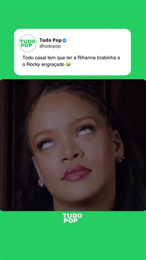 Tudo Pop | E foi com essas gracinhas que eles já estão no 3 filho 🗣️ ✳️ Siga @tudopop para nos apoiar e receba conteúdos #rihanna #fenty #asaprocky | Instagram