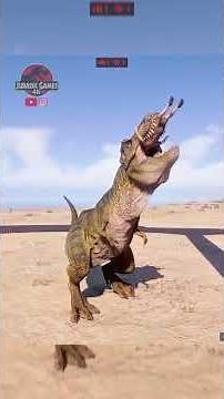 🔥Deadly Escape: T-REX Hunting HUMANS in JURASSIC PARK #tyrannosaurus #dinosaur #jurassicworld #jwe2