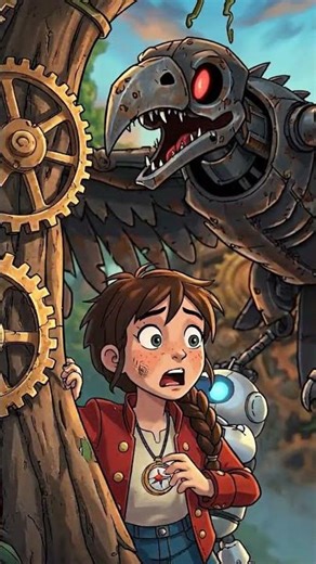 The Lost Compass EP1 — The Clockwork Jungle 🧭⚙️ | Animated Adventure