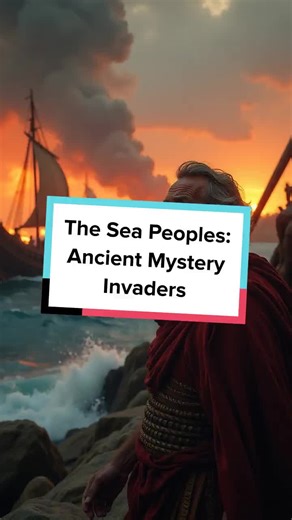 Who were the Sea Peoples? Discover the enigmatic force that shook ancient civilizations. #History #AncientMysteries #SeaPeoples #Civilizations #Mediterranean #Archaeology