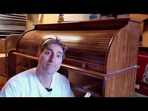 Antique Roll-top Desk Drawer Rail Repair