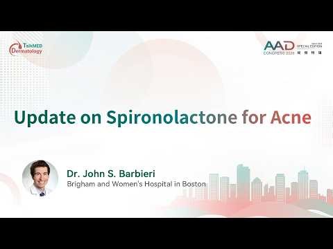 Update on Spironolactone for Acne | Research Interview | AAD 2026