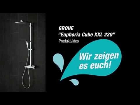 Duschsystem Grohe "Euphoria Cube XXL 230"