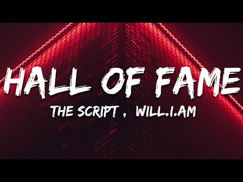 The Script - Hall Of Fame (Sped up - Lyrics) ft. will.i.am