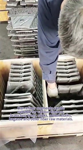 MDF refiner segment /MDF Disc refiner plates /MDF Defibrator plates 1