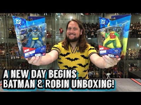 Here We Go! Batman & Robin DC Mattel Unboxing & Review!