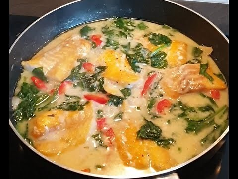 Smoked Cod Fish Cooked In Coconut Milk/READY IN 30 MINS/The Cooker