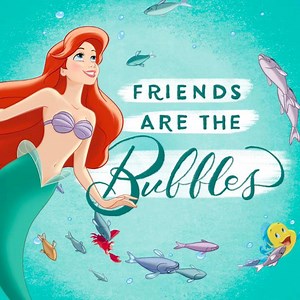 Which friends are always part of your world? 🐠🐟 | Disney Princess