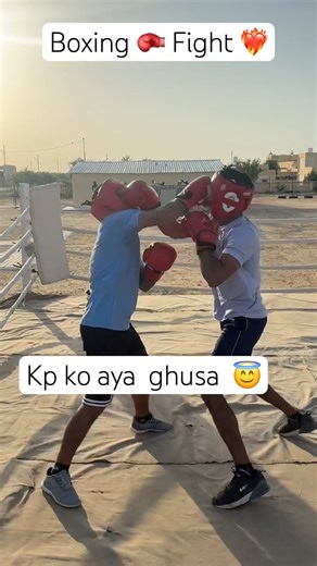 Boxing 🥊 Practice fight kp ho gya serious 🧐 #boxing #fight #shorts
