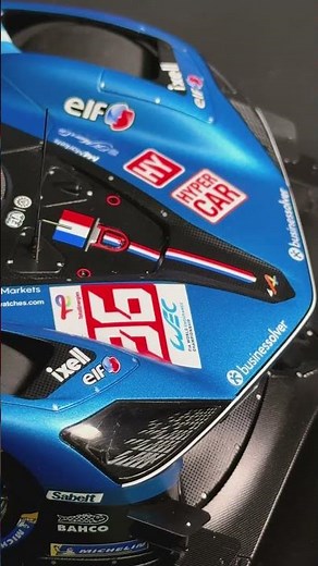 Alpine A424 - Lapierre/ Vaxiviere/ Schumacher (2024), Le Mans | Tibormodel.com #modelcar #alpine