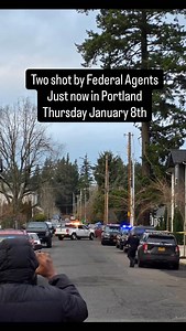 A LOT happening right now. I’ll update as it comes in. FBI is enroute, the area is locked down. Portland has a very strong protest base, some of which have already started to arrive. It’s not clear which exact agency fired the shots yet, and whether or not he husband and wife were targets of the op, or bystanders. A lot more to come Black Rebel on X posted the images above | Steve Hickey