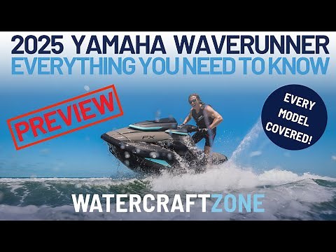 2025 Yamaha WaveRunner Preview