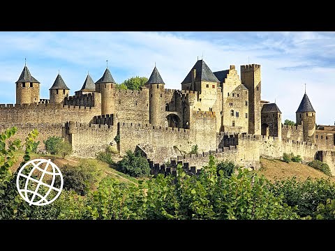 Carcassonne Citadel: Europe's Largest & Best-Preserved Medieval Fortress [Amazing Places 4K]