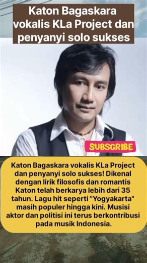 👍Katon Bagaskara vokalis KLa Project danpenyanyi solo sukses #beritaterkini