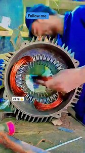 25 hp induction motor winding work 👍💯🎉👍 #hilightseveryonefollowers2025 #viralreelschallenge2025viralreelschallengejaiviralreelschallengeviralreelschallenge #photochellage #highlightseveryone #viral #trendin | Irshad electrical engineering