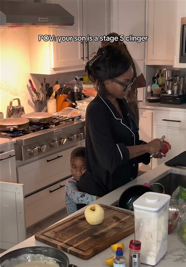 Stage 5 clinger alert 🫠 Anybody else’s son have to be touching them 24/7? #boymama #boymamalife #toddlertok #toddlermoms